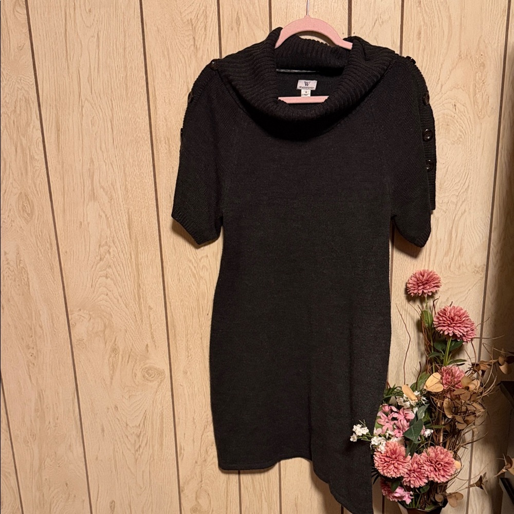 Worthington Black Knit Sweater Top